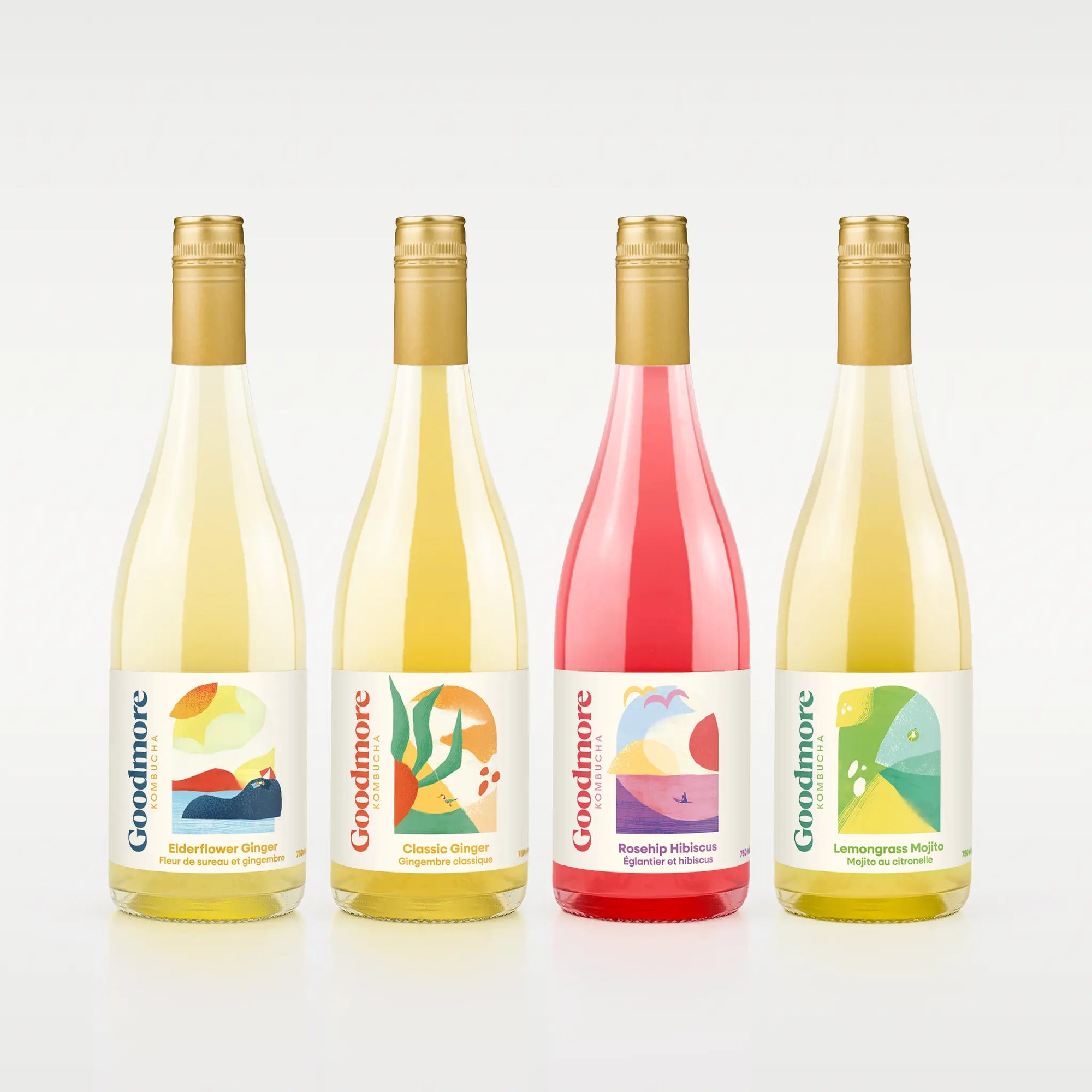 Mixed-pack Bottles